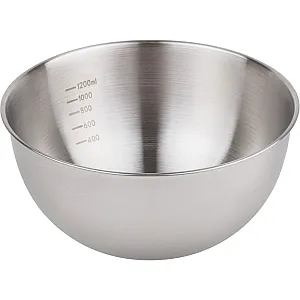 Миска для взбивания Perfecto Linea Chef 24-018592 из нержавеющей стали с мерной шкалой 18.5 см