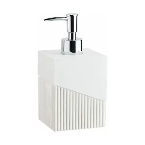 Дозатор для жидкого мыла Perfecto Linea Element 35-618102 белый 450 мл