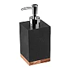 Диспенсер для мыла Perfecto Linea Wood Bliss 35-720101 черный
