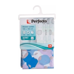 Шторка для ванной Perfecto Linea Secret 36-118008 180*180 см лепестки