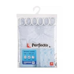 Шторка для ванной Perfecto Linea Harmony 36-118011 180*180 см бабочки