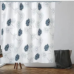 Шторка для ванной Perfecto Linea Harmony 36-118015 180*180 см цветы