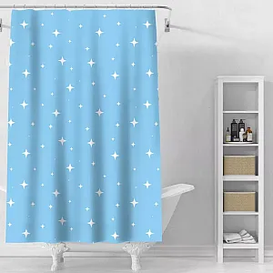 Шторка для ванной Perfecto Linea Secret 36-118102 180*180 см звездное небо