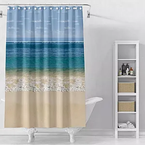 Шторка для ванной Perfecto Linea Secret 36-118106 180*180 см пляж