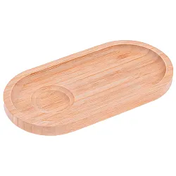 Поднос Perfecto Linea Bamboo 38-201001 бамбуковый на 2 секции