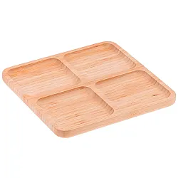 Менажница Perfecto Linea Bamboo 38-222201 бамбуковая 22*22 см