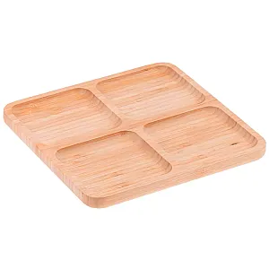 Менажница Perfecto Linea Bamboo 38-222201 бамбуковая 22*22 см