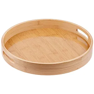 Поднос Perfecto Linea Bamboo 38-350000 бамбуковый круглый 35 см