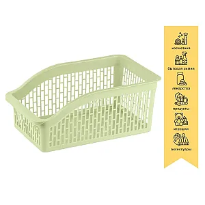 Корзинка Perfecto Linea Klinko 43-216200 26*15*12 см зеленая