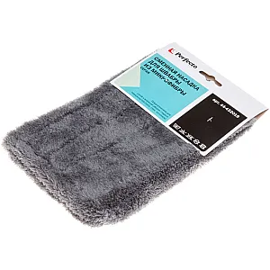 Сменная насадка для швабры Perfecto Linea 44-432019 из микрофибры серая