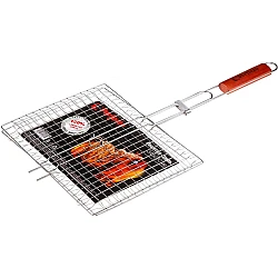 Решетка-гриль Perfecto Linea 47-101225 340*260 мм нержавеющая сталь деревянная ручка