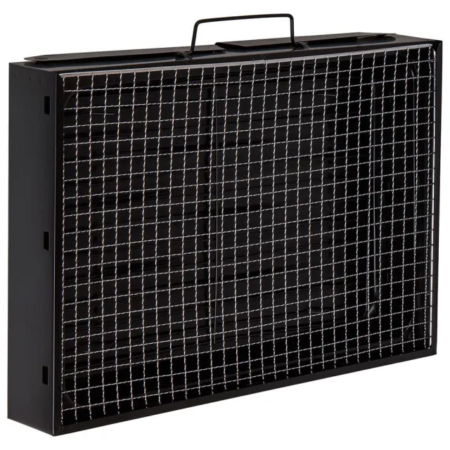 Мангал-барбекю Perfecto Linea 47-143292 складной с решеткой 43*29*23 см сталь