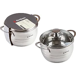 Кастрюля Perfecto Linea Arcelia 50-101695 из нержавеющей стали 2 л