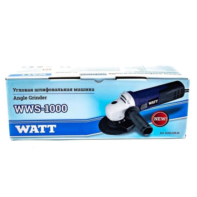 Угловая шлифмашина Watt WWS-1000 Угловая шлифмашина Watt WWS-1000
