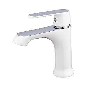 Смеситель для раковины Frap F1031 белый/хром