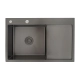 Мойка для кухни Gappo GS7850-6L стальная черная Мойка для кухни Gappo GS7850-6L стальная черная