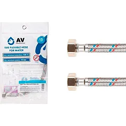 Подводка гибкая для воды AV Engineering AVE20050 гайка 1/2