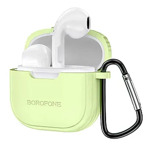 Наушники Borofone BW29 TWS беспроводные шумоподавление салатовый