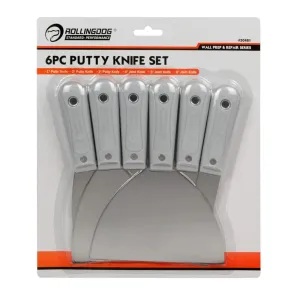 Набор шпателей Rollingdog Standard 50481 25-150 мм 6 шт