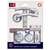 Комплект ручек Punto LM/A SET72R.TL54.Logica/HD CP-8 с защелкой c запиранием хром