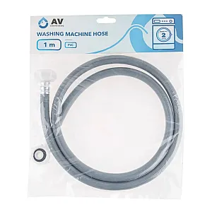 Шланг заливной ПВХ AV Engineering AVE3303100 для стиральной машины 1.0 м