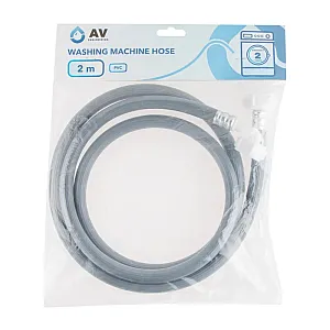 Шланг заливной ПВХ AV Engineering AVE3303200 для стиральной машины 2.0 м