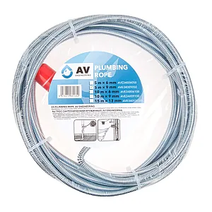 Трос сантехнический AV Engineering AVE34009050 пружинный 9 мм*5 м