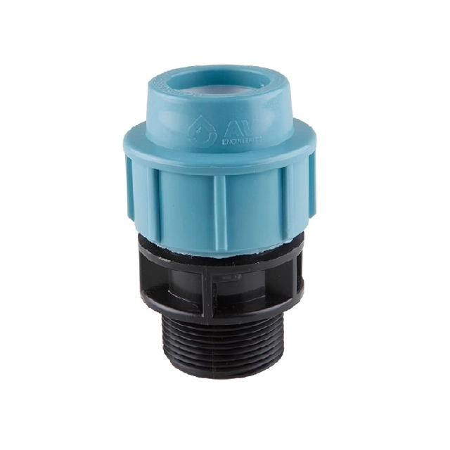 Ниппель AV Engineering AVE10640114 ПЭ наружная резьба 40*1 1/4 Ниппель AV Engineering AVE10640114 ПЭ наружная резьба 40*1 1/4
