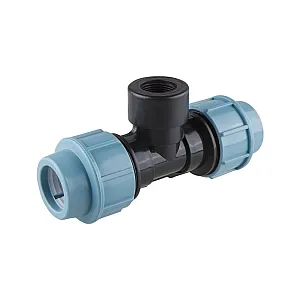 Тройник AV Engineering AVE1083234 ПЭ внутренняя резьба 32*3/4