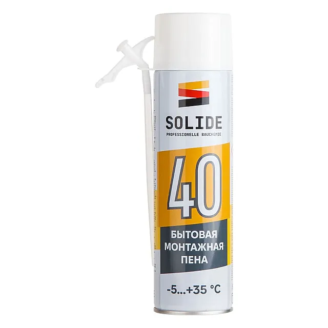 Пена Solide Foam 40 SL-37025-1 всесезонная 500 мл