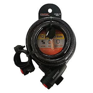 Замок велосипедный Startul Profi ST8082-180 12*1800 мм