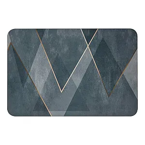 Коврик для ванной Perfecto Linea 22-406001 Diatomite sharp lines влаговпитывающий 40*60 см