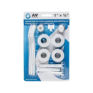 Монтажный комплект AV Engineering для алюминиевых и биметаллических радиаторов 1