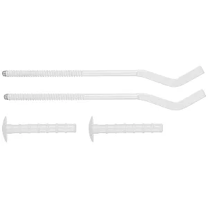 Кронштейн для радиаторов AV Engineering AVE1807000A штыревой плоский с дюбелем 7.5*165 мм 2 шт