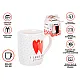 Кружка Perfecto Linea Love Hearts-1 30-063601 керамическая 350 мл