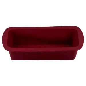 Форма для выпечки Perfecto Linea Burgundy 20-001219 силиконовая прямоугольная 27*13.5*6 см
