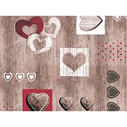 Клеенка столовая Perfecto Linea Deco 11-165181 нетканая основа с ПВХ покрытием 130 см