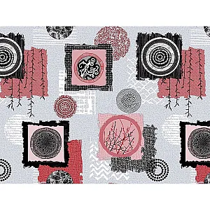 Клеенка столовая Perfecto Linea Deco 11-165185 нетканая основа с ПВХ покрытием 130 см