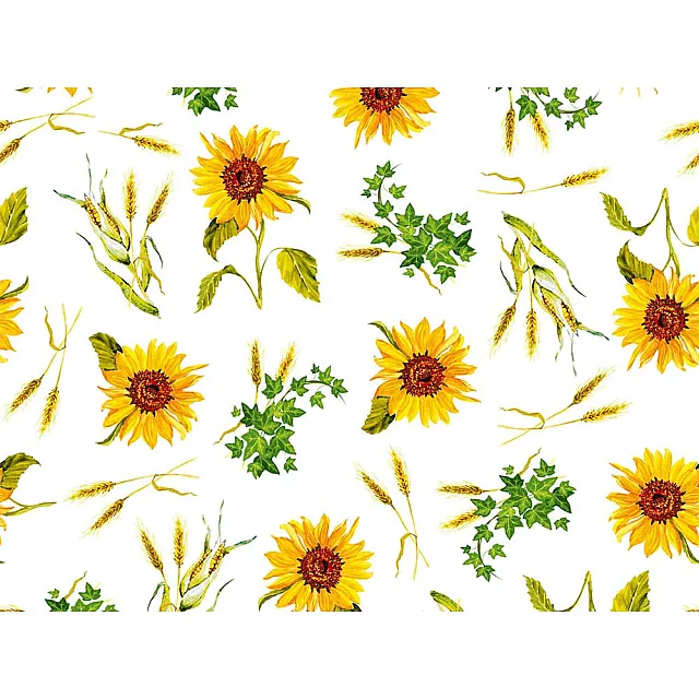 Клеенка столовая Perfecto Linea Deco 11-165189 нетканая основа с ПВХ покрытием 130 см