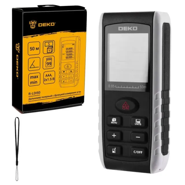 Дальномер лазерный Deko R-LDI50