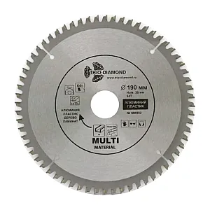 Диск пильный Trio-Diamond MM902 по мультиматериалам 190*30/20*64Т