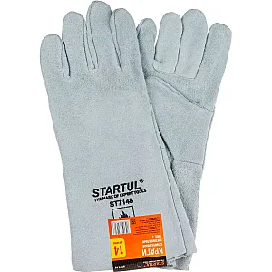 Краги Startul ST7148 спилковые пятипалые размер 14