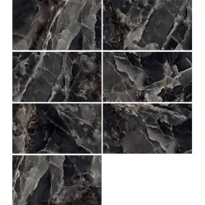 Керамогранит ITC Marmo Onice Black Pol (HG) 600*1200*9 мм