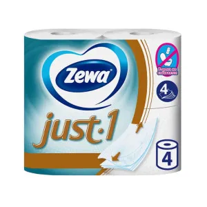 Бумага туалетная Zewa Just 1 без аромата 4рулона