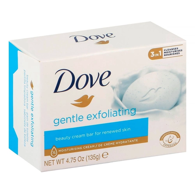 Крем-мыло увлажняющее Dove Gentle Exfoliating 135 г Крем-мыло увлажняющее Dove Gentle Exfoliating 135 г