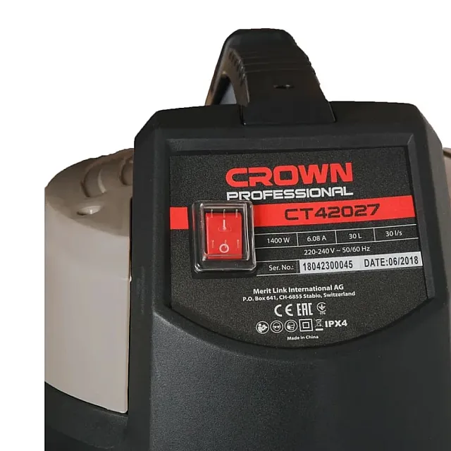 Пылесос Crown CT42027 промышленный