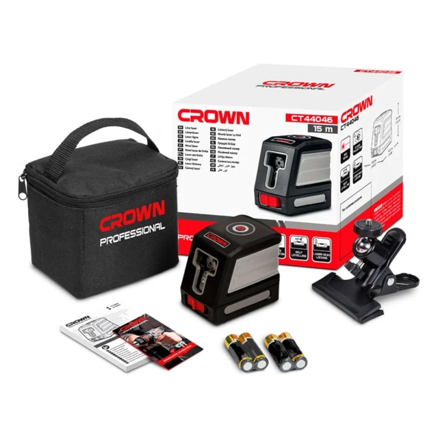 Уровень лазерный Crown CT44046 Уровень лазерный Crown CT44046