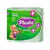 Бумага туалетная Plushe Classic Зеленое яблоко 2 слоя ароматизированная 4 шт
