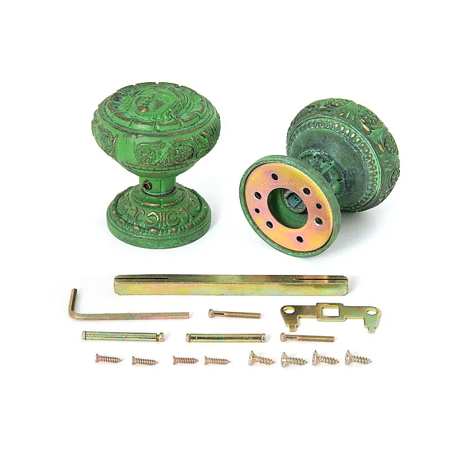 Ручка Manzzaro Art 300 Ag старая бронза green