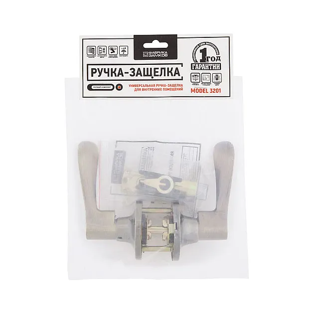 Защелка Фабрика Замков 3201 AB ВК
